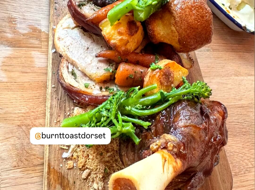 Sunday roast at Burnt Toast